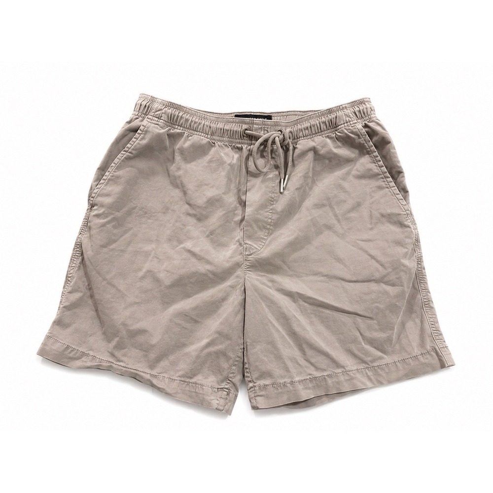 American Eagle Flex Shorts Mens S Gray Casual Elastic Waist Drawstring Summer